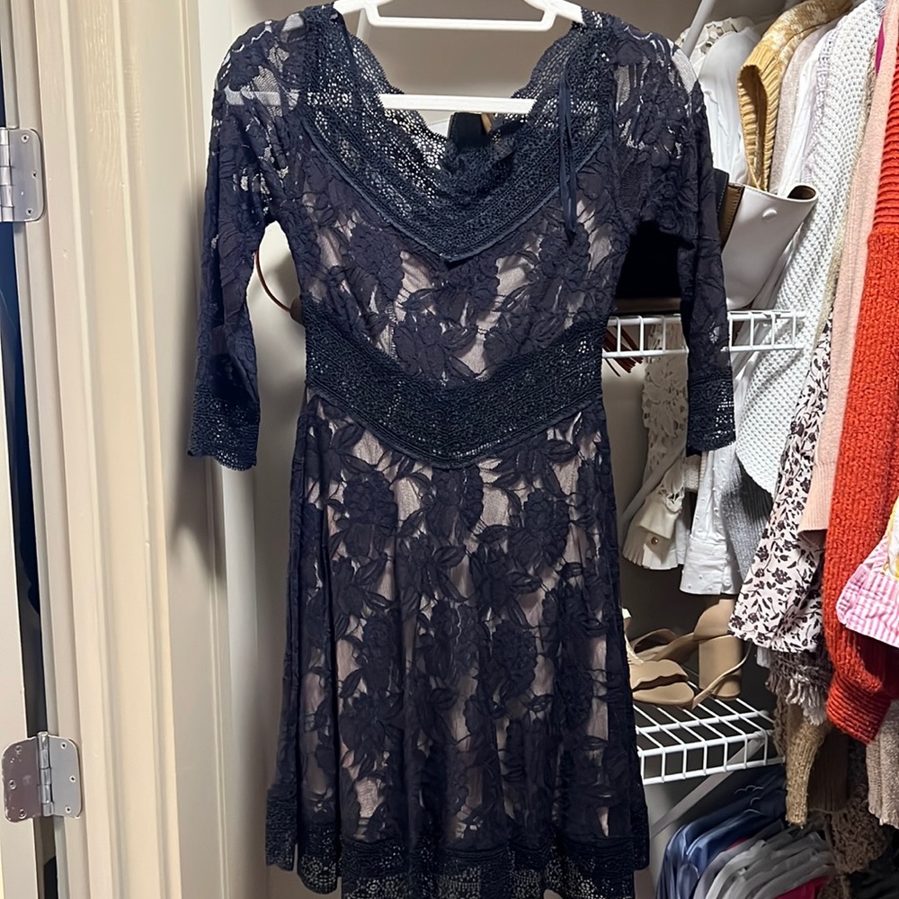 Free People black lace dress